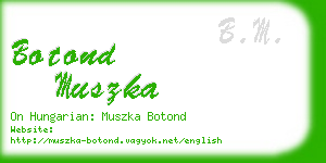 botond muszka business card